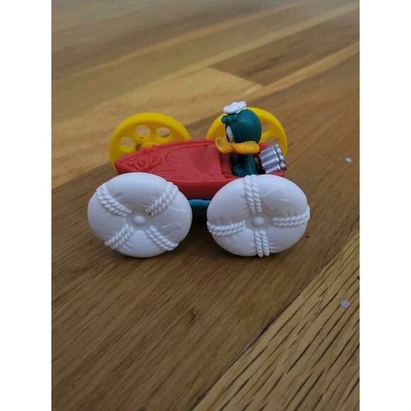 1990 McDonald's Tiny Toon Flip Car Lot – Babs Bunny & Plucky Duck Vehicles VTG - Picture 9 of 9